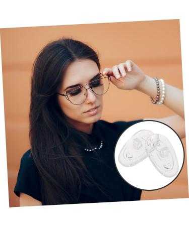 50-Piece Silicone Gel Nose Pads for Glasses | Slide-Resistant White Sunglasses Accessories | Comfortable Air Chamber Replacement - Buy Online on GoSupps.com