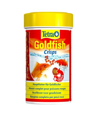 Tetra Goldfish Crisps - CRISP -shaped fish feed for all goldfish and other cold water fish 250 ml dose crisp 250 ml (1 Pack) - Buy Online on GoSupps.com