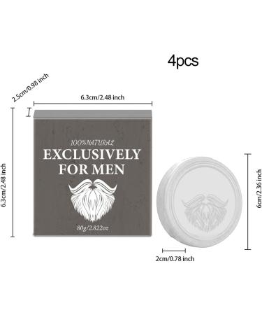 Shaving Bar for Men Shaving Bar - Beard Wash Soap Rich Lather and Protect Portable Bar for Mustache Sideburns Facial Hair Long Lasting Scent - Buy Online on GoSupps.com