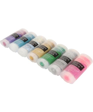Buy 7 Bottles Holographic Body Glitter Sticks - Vibrant Colors & Chunky Sequins for Face Hair & Festival Makeup - International Shipping Available - Buy Online on GoSupps.com