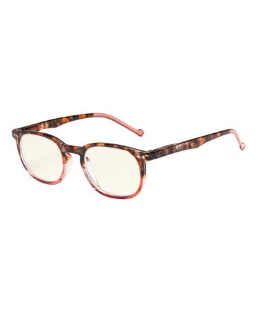 Eyekepper Vintage UV Protection Computer Reading Glasses Redaers (Tortoise-Red 1.75) Bb40 Lens - Tortoise/Red 1.75 Diopters