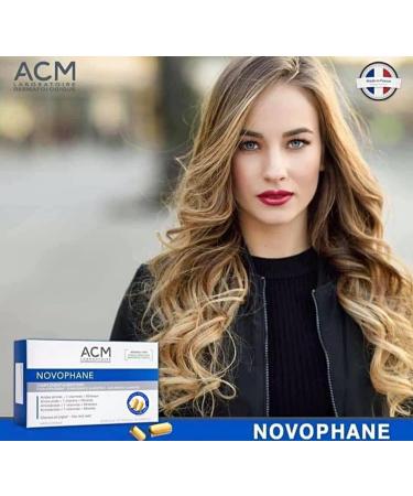 ACM Novophane Caps - Anti Hair Loss & Alopecia Treatment for Stronger Nails & Skin - Buy Online on GoSupps.com