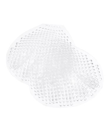 TOYANDONA 1 Pair Breast Pad Inserts Breast Cup Inserts Women Breast Cup Insert Pad Bra Fillers Silicone Socking Stuffers Padded Sports Bras Bikini Bra Pads Push up Mat Invisible Assorted Color 13X12.5X1CM