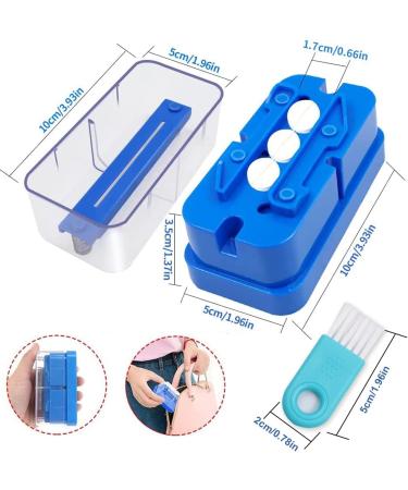 Abnaok Pill Cutter - Split and Quarter Multiple Big/Small Pills with Ease - Buy Online on GoSupps.com