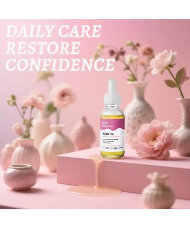 XUHUIT Natural Skin Revitalizing Yoni Oil for Women - Fades Dark Spots Prevents Ingrown Hairs Brightens Skin with Nourishing Moisture (1) - Buy Online on GoSupps.com