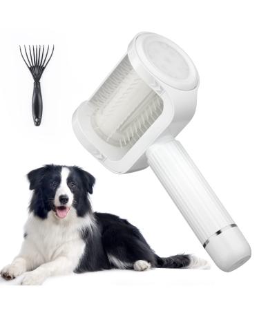 HOMREALM Electric Dog Brush For Long Haired Dogs Slicker Brush For Dogs Shedding High-Efficiency Pet Grooming Brush Easily Cleaning Eco-Friendly Portable Saves Time Energy my orders