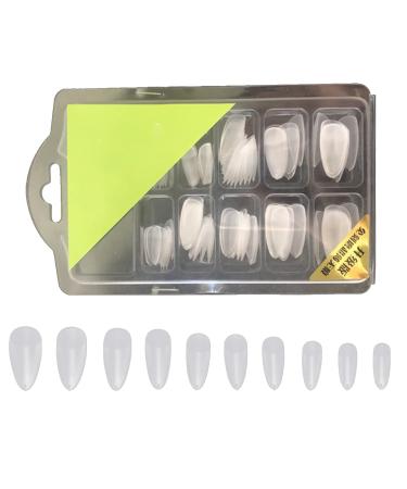 Spireworklan nail tips artificial nails for sticking 96 pieces of fake nails stable tips for gel nails nail tips with nail studio quality nail tips nail tips for gel nails D