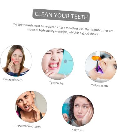 Shop Tovinanna 4-Piece Ultra-Fine Micro Nano Toothbrush Set - Travel-Friendly Extra Soft Brisk Toothbrush for Men | International Shipping Available - Buy Online on GoSupps.com