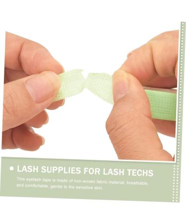 10rouleaux Ruban Adh sif Pour Extensions De Respirant Pour Maquillage Professionnel Et Application De Doux Et Non Irritant 5.5x1.2cm vert 1 - Buy Online on GoSupps.com