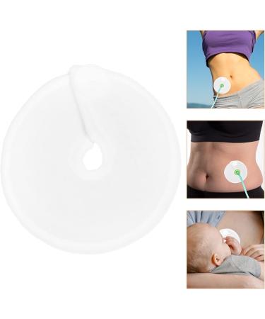 Artibetter Feeding Tube Protector 28Pcs - G Tube Pad Holders | Abdominal G Tube Button Covers | Reusable Feeding Support Pads - White - Buy Online on GoSupps.com