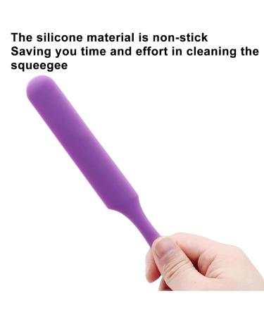 Buy Coufce 3-Piece Silicone Wax Spatula Set | Non-Stick Applicators for Wax Resin Ice Cream & Hair Removal | Colorful Kitchen Tools (Orange Yellow Violet) - Buy Online on GoSupps.com