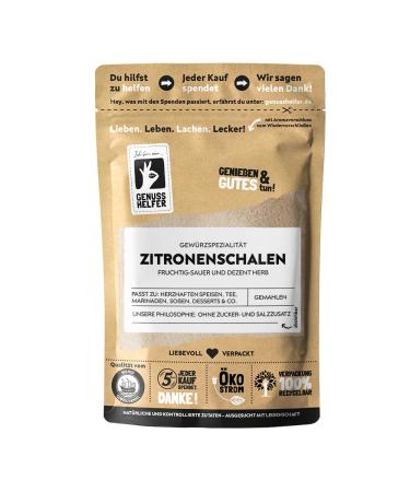 Bremer Gew rzhandel Lemon peel ground lemon powder 50g 50 g (1 pack)