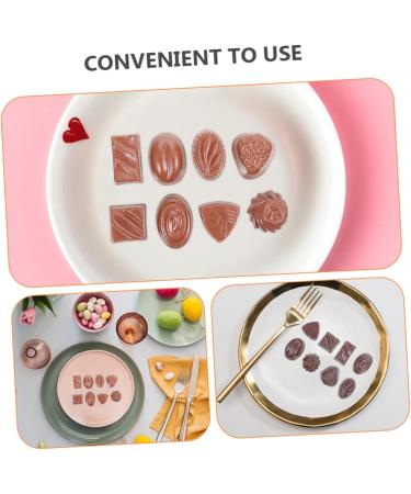 HEMOTON 16pcs Simulation Chocolate Artificial Cookie Simulated Chocolate Decor Fake Chocolates Cake Accessories Toys for Kids Bulk Toys Fake Cookies Child Marshmallow Multifunction Pvc 3.90X2.80X1.80CM 1 - Buy Online on GoSupps.com