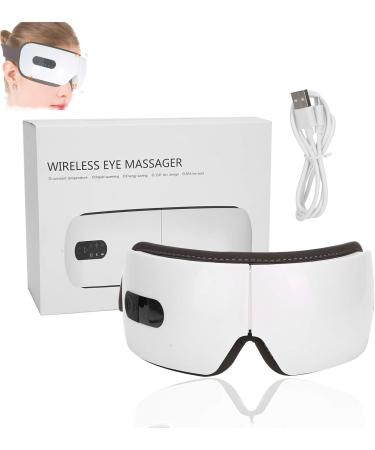 CCngD Eye Massager - Heated Vibration Eye Massage Device with Air Pressure | Relieve Eye Fatigue International Shipping - Buy Online on GoSupps.com