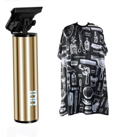 Electric Hair Clipper Men Beard Trimmer USB Rechargeable Grooming Kits with LED Power Display Hair Trimmer - Buy Online on GoSupps.com
