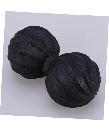 Magiclulu Massage Ball - Happy Life Black-Ish Pain Relief & Shoulder Roller | Premium Yoga Double Ball for Optimal Relaxation - Buy Online on GoSupps.com