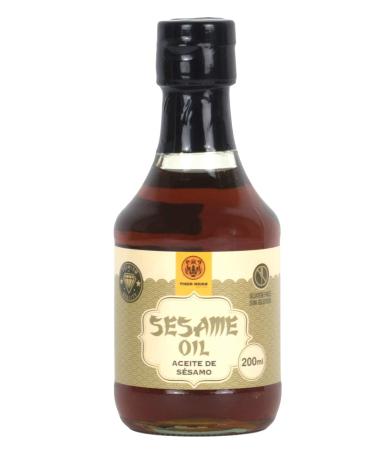 TIGER KHAN - Sesame vegetable oil to enhance the flavor of your meals - Ideal for seasoning and alignment - 2