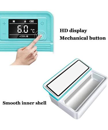 Insulin Cooler Refrigerated Box Portable Insulin Constant Temperature Refrigerato with LCD Display Suitable for Insulin Interferon Eye Drops Storage 220V - Buy Online on GoSupps.com