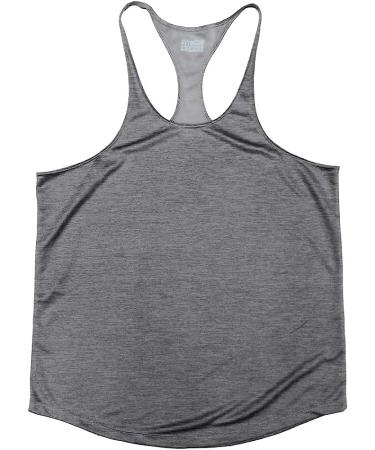 Muscle Cmdr Men's Bodybuilding Stringer Tank Tops 3-Pack - Black/Gray/Navy Blue - Large | Gym Fitness T-Shirts - Buy Online on GoSupps.com