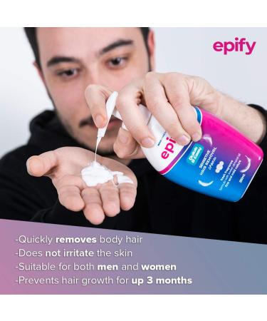 Epify by Bubbly Hair Removal Cream 8.45 Fl Oz - Smooth and Hair-Free Skin - Buy Online on GoSupps.com