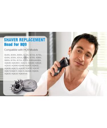 3 PCS HQ9 Replacement Shaver Head Blades for Philips Norelco 8175XL 8240XL 8250XL 8251XL 8260XL - Premium Quality & Global Shipping - Buy Online on GoSupps.com