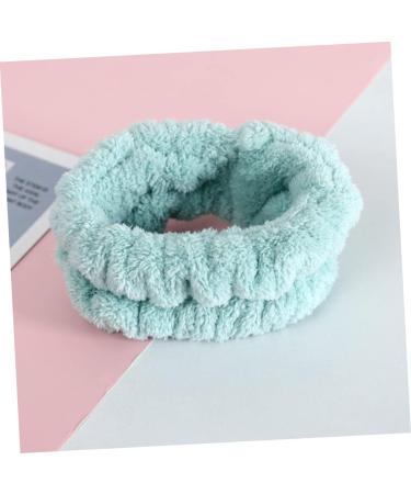 4paires Bracelet De Poignet Peluche De Confortables Pour Spa Et Sports Absorbantes Pour Lavage Visage R utilisables Et Lavables Machine Rose Vert Blanc - Buy Online on GoSupps.com