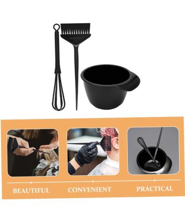 ERINGOGO Kit de Coloration Capillaire 3 Pi ces Pinceau Bol M langeur Noir Professionnel Salon Coiffure Maison - Buy Online on GoSupps.com