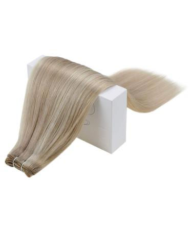 Runature 30cm Real Hair Extensions - Blond Highlighted Invisible Weft 70g Remy Human Hair #19AP60 - One Piece Easy Application - Buy Online on GoSupps.com