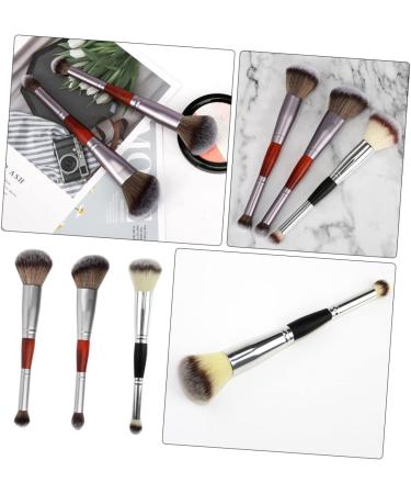 Angoily 3pcs Double-ended Makeup Brush Eyeshadow Dual Ended Makeup Brush Female Makeup Tool Woman Cosmetics - Buy Online on GoSupps.com