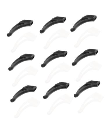 GLEAVI Ear Hooks For Glasses 20 Pairs Eyeglass Anti-Cover Ear Hooks Made Of Silica Gel Glasses Cushion