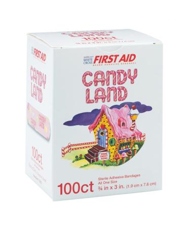 Candy Land Bandages - First Aid Supplies - 100 per Pack