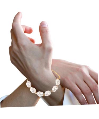 VALICLUD Trendy Bracelets Gold Statement Bracelet Golden Bracelet Decorative Bracelets Wrist Bracelets Wrist Chain Jewelry Bracelets Irregular Fashion Bangle Wrist Jewelry Metal Accessories - Buy Online on GoSupps.com