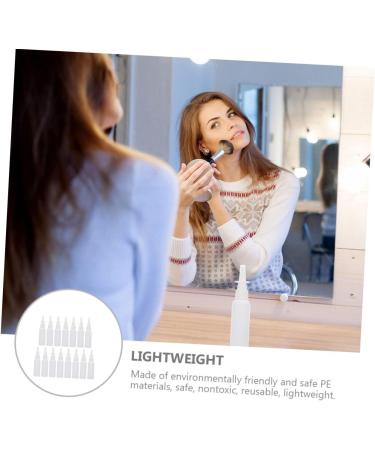 DOITOOL 15pcs Direct Spray Travel Bottle Set - 2 Oz Nasal Fine Mist Sprayers for Toiletries - White - Buy Online on GoSupps.com