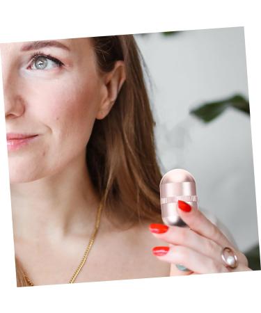 VINTORKY Jade Roller Face Skin Massager Facial Massager Roller Portable Face Roller Face Massager Roller Face Massage Tools Face Care Supply Dual Purpose Pink Metal Miss Nursing Supplies - Buy Online on GoSupps.com