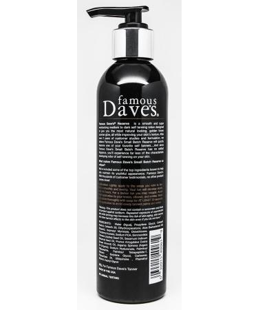 Dave's Organic Medium/Dark Sunless Tanning Lotion for All Skin Types - Buy Online on GoSupps.com