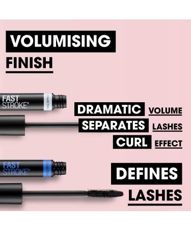 Collection Cosmetics Fast Stroke Defining Lash Mascara 9ml - Waterproof Brown/Black - Buy Online on GoSupps.com