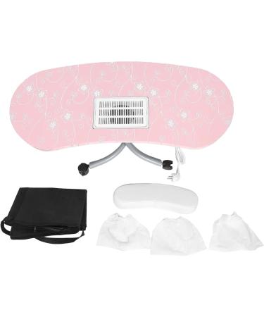 BYERZ BYERZ Folding Nail Table Manicure Station Easy Move Round Corner Design Salon Shop for Home Manicure Shop Beauty Salon - Buy Online on GoSupps.com