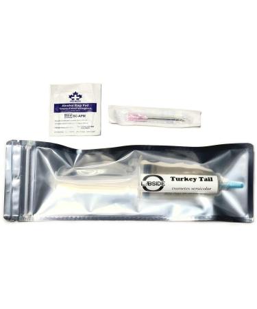 Turkey Tail | Live Liquid Mushroom Culture Syringe | Premium Genetics | Commercial Grade | Medicinal Mushroom | Immunity Boost | Increases Cancer Fighting Cells | Contamination Free | Grow at Home | LABSIDE Industries