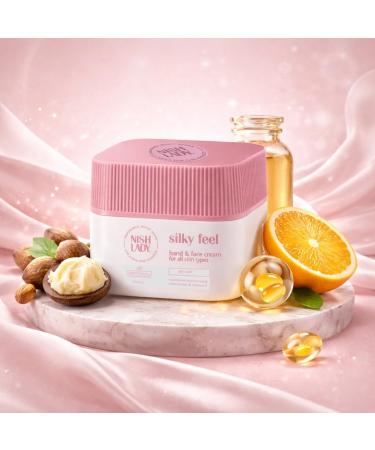 Silky Feel Hand & Face Cream 275 ml - Cr me Mains et Visage Adoucissante Pour La Peau - Buy Online on GoSupps.com