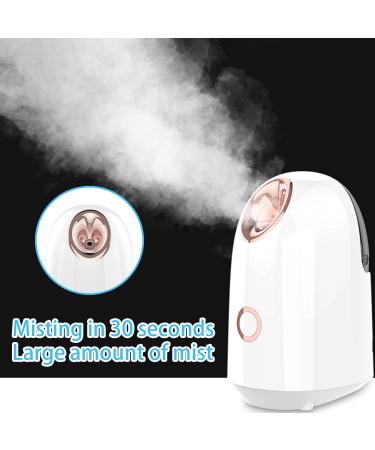 Vapeur pour le visage | Humidificateur vapeur pour le visage Humidificateur brume chaude pour le visage nettoyage en profondeur de la peau hydratation quotidienne pour une absorption - Buy Online on GoSupps.com