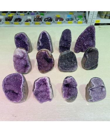 Wholesale Natural Stones Quartz Crystal Clusters Amethyst geode for feng Shui 1pc Natural Luster (Color : 650g-800g) - Buy Online on GoSupps.com
