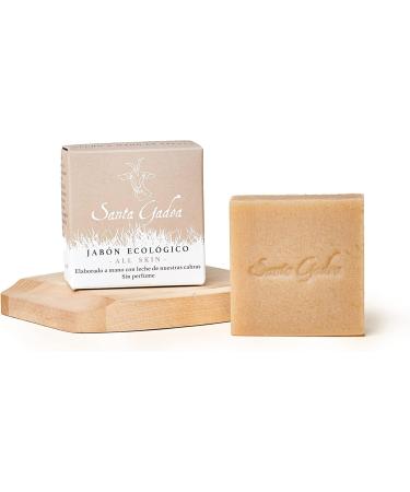 Saint Gadea 3 x 120 g soap All Skin + Face + Hair & Body 100 natural organic soap goats milk and olive oil cold evaporation - Buy Online on GoSupps.com