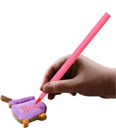 Edible Markers | Food Coloring Pens with Fine and Thick Tip Ultra Fine Edible Markers for Decorating Fondant Cakes Cookies Frosting Easter Eggs A/v Pink - Buy Online on GoSupps.com