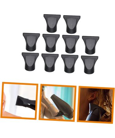 Angoily 10pcs Hair Dryer Nozzle Hair Styling Accessories Blow Dryer Attachment Styling Tool Adapter Flat - Buy Online on GoSupps.com