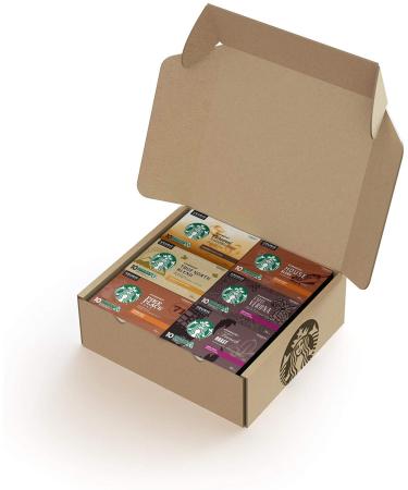 Starbucks Coffee Variety Pack Single Serve Keurig K-cup Pods 6 Boxes 60 Capsules Variety Pack 60 count (Pack of 1)