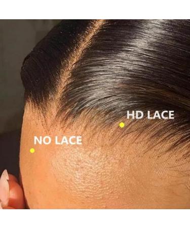 UNICE 26 Inch 10A Brazilian Virgin Human Hair HD Lace Front Wig for Black Women - Bleached Knots, Pre Plucked, 150% Density - Buy Online on GoSupps.com