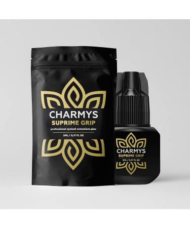 CHARMYS Lash Glue with 8 Weeks Retention | Fast 0.5-1 Seconds Drying | Strong & Reliable Adhesive for Salon-Quality Lash Extensions - Ideal for Professionals - Buy Online on GoSupps.com