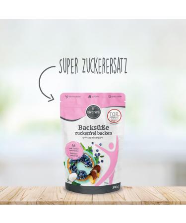 8x Borchers Sugar-Free Baking Sweetener 300g - Optimal Sugar-Free Baking Results | Perfect for Cakes Cookies & More - Buy Online on GoSupps.com