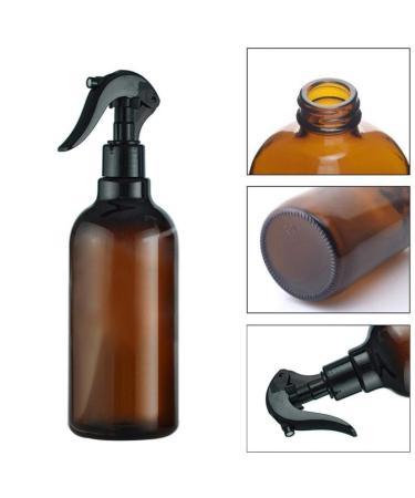 Bodhi200 - 500ml Refillable Amber Plastic Spray Bottles with Black Spray Head | Ideal for Essential Oils Cleaning & Aromatherapy - Ships Internationally - Buy Online on GoSupps.com