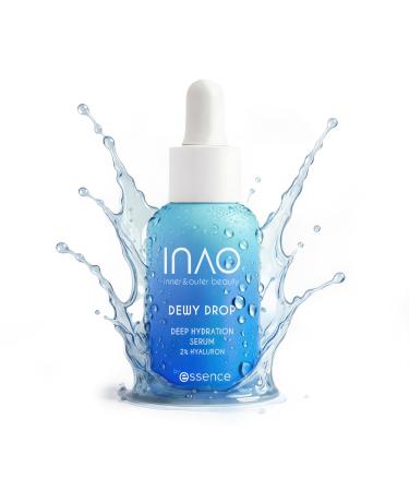 cosnova INAO Skincare Dewy Drop Deep Hydration Serum Serum with hyaluronic acid magnesium sodium pCA for healthylooking skin intensively moisturizing smoothing refreshing